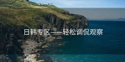 日韩专区——轻松调侃观察