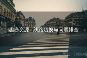趣岛资源 - 线路切换与问题排查