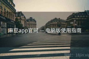 麻豆app官网 — 电脑版使用指南