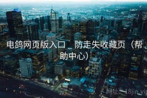 电鸽网页版入口 _ 防走失收藏页（帮助中心）