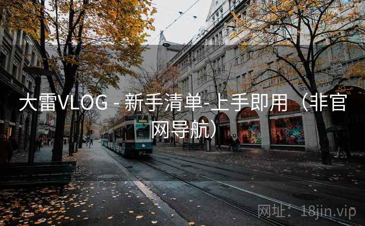 大雷VLOG - 新手清单-上手即用（非官网导航）